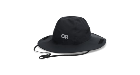 Outdoor Research Seattle Rain Hat, Black, XL, 3222900001009