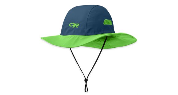 Outdoor Research Seattle Rain Hat, Abyss/Apple, Large