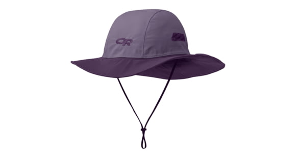 Outdoor Research Seattle Rain Hat, Fig/Elderberry, Extra Large, 2435051132009