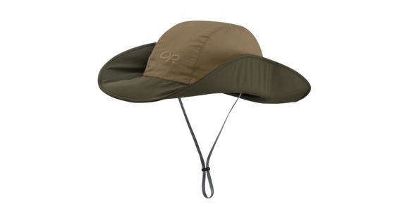 Outdoor Research Seattle Sun Sombrero, Unisex, Coyote/Fatigue, S/M, 264387-cyt/ftg-S/M