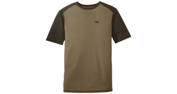 Outdoor Research Sequence Duo Tee, Men's, Coyote/Earth, S, 244050-coyote/earth-S