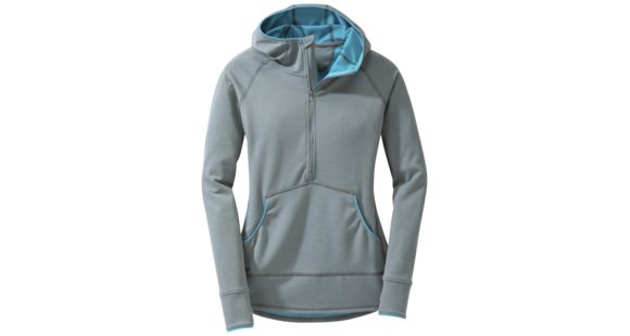 Outdoor Research Shiftup Zip-Top - Women's-Pewter/Typhoon-Large, 415910