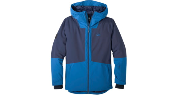 Outdoor Research Snowcrew Jacket - Men's, Cascade/Naval Blue, Medium, 2831901957007