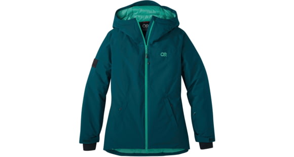 Outdoor Research Snowcrew Jacket - Women's, Treeline, Large, 2832052023008