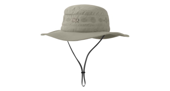 Outdoor Research Solar Roller Sun Hat - Women's, khaki/rice embroidery, Small, 2434422035006