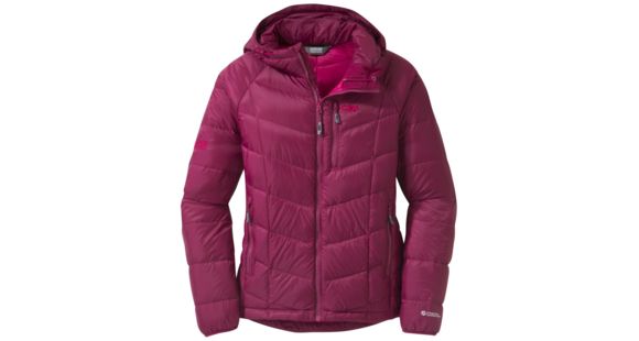 Outdoor Research Sonata Hooded Jacket - Women's-Raspberry/Desert Sunrise-X-Small