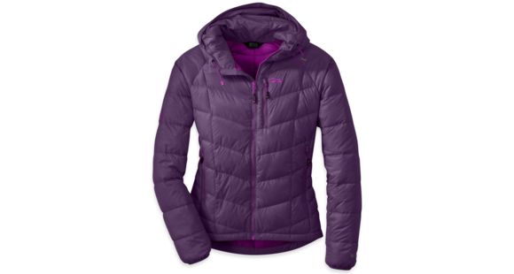 Outdoor Research Sonata Hooded Jacket - Women's-Elderberry-Medium