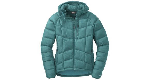 Outdoor Research Sonata Ultra Hooded Jacket - Women's-Atlantis/Sea-Large, 416035