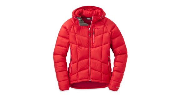 Outdoor Research Sonata Ultra Hooded Jacket - Women's-Flame/Scarlet-Medium, 344032