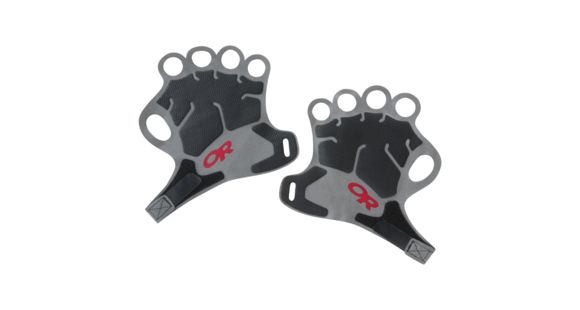 Outdoor Research Splitter Gloves, Unisex, Pewter/Black, XS, 264361-pewter/black-XS