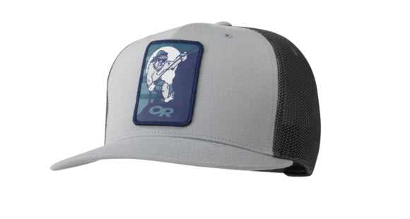 Outdoor Research Squatchin' Trucker Cap, Light Pewter, One Size, 2435241564222