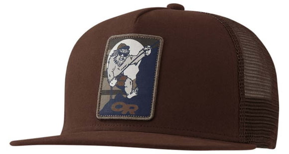 Outdoor Research Squatchin' Trucker Cap, Mahogany, One Size, 2781241860222