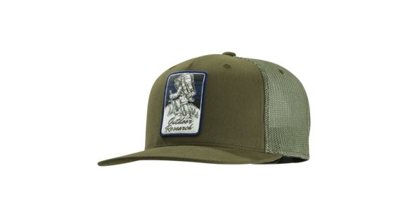Outdoor Research Squatchin' Trucker Cap, Unisex, Fatigue, One Size, 243524-fatigue-1size
