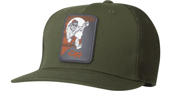 Outdoor Research Squatchin' Trucker Cap - Unisex, Ivy, One Size, 2435241777222