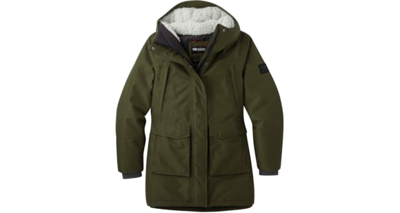 Outdoor Research Stormcraft Down Parka - Women's, Loden, Large, 2832041943008