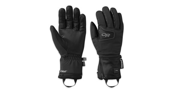 Outdoor Research Stormtracker Heated Gloves - Men's-Black-Medium
