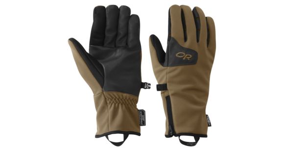 Outdoor Research Stormtracker Sensor Gloves - Men's, Coyote/Black, Extra Large, 2448810104009