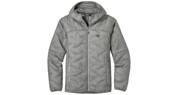 Outdoor Research SuperStrand LT Hoodie - Men's, Light Pewter, Small, 2896201564-S