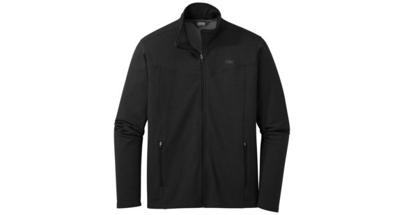 Outdoor Research Surefire Full Zip - Men's, Black Heather, Small, 2714590012006