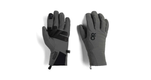 Outdoor Research Sureshot Softshell Gloves - Men's, Charcoal, Large, 3000220890008