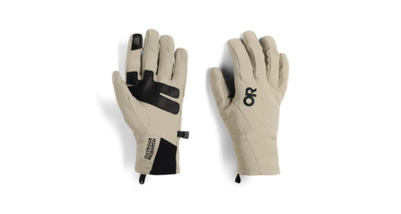 Outdoor Research Sureshot Softshell Gloves - Men's, Pro Khaki, Small, 3000222291006