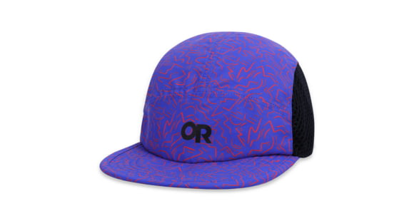 Outdoor Research Swift Air Printed Cap, Ultramarine Squiggle, One Size, 3003912355222