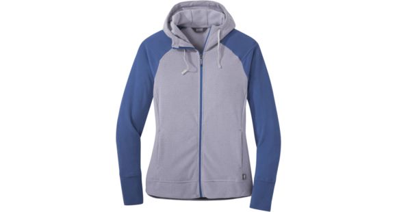 Outdoor Research Trail Mix Jacket - Women's, Moonstone/Chambray, Extra Large, 2744421814009