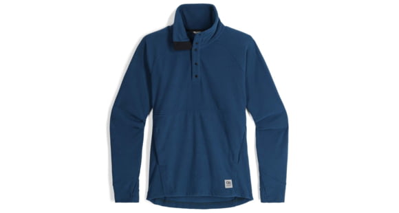 Outdoor Research Trail Mix Snap Pullover - Women's, Harbor, Extra Large, 2799732447009