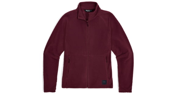 Outdoor Research Trail Mix XT Fleece Jacket - Women's, Winterberry, Small, 3225362939006