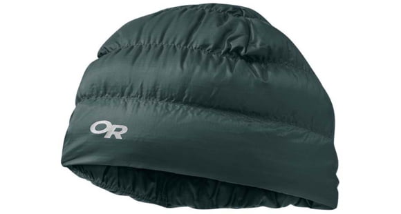 Outdoor Research Transcendent Down Beanie, Fir, Large/Extra Large, 2434851858016