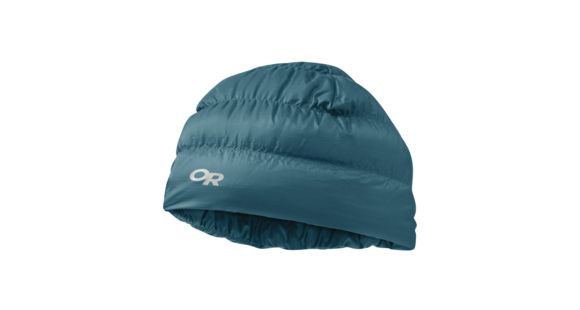 Outdoor Research Transcendent Down Beanie, Prussian Blue, Small/Medium, 2434851566015