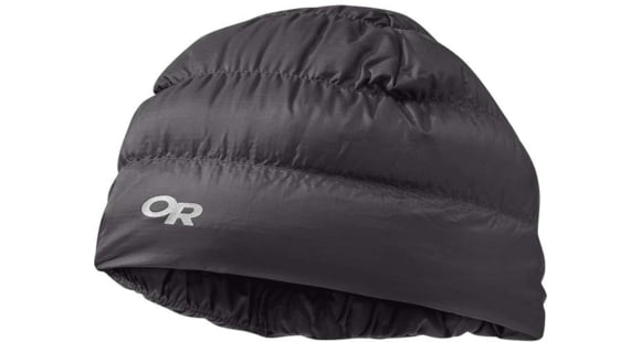 Outdoor Research Transcendent Down Beanie, Storm, Small/Medium, 2434851288015