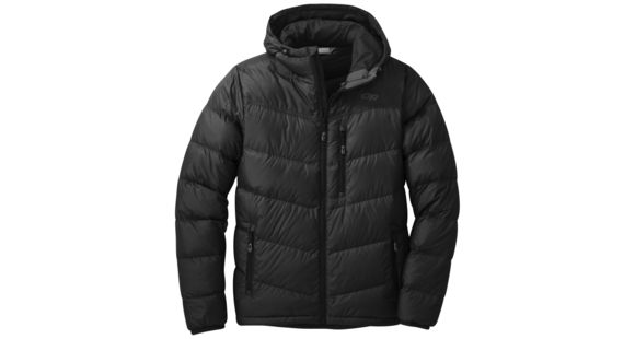 Outdoor Research Transcendent Down Hoody - Mens, Black, Medium, 2680840001007