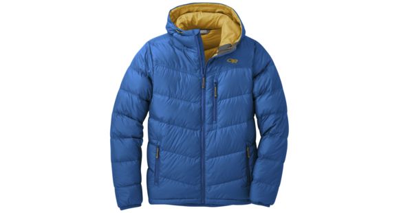 Outdoor Research Transcendent Down Hoody - Mens, Cobalt, Large, 2680840270008