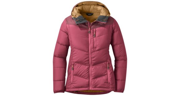 Outdoor Research Transcendent Down Hoody - Women's, Garnet/Zin, XL, 2681051374009