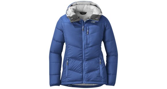 Outdoor Research Transcendent Down Hoody - Women's, Lapis, Small, 2681050280006