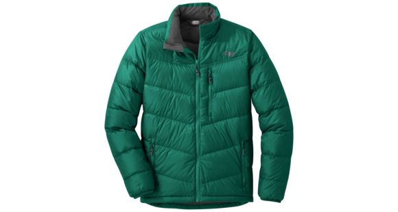 Outdoor Research Transcendent Down Jacket - Men's, Hemlock, M, 2680850616007