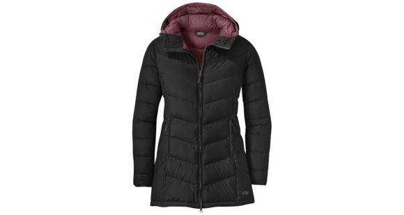 Outdoor Research Transcendent Down Parka - Women's, Black, Medium, 2681040001007