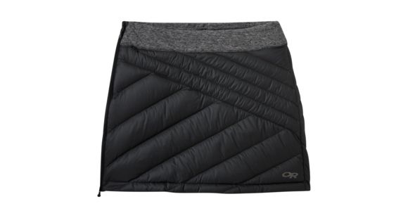 Outdoor Research Transcendent Down Skirt - Women's, Black, Small, 2714370001006
