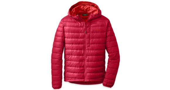 Outdoor Research Transcendent Hoody - Men's-Agate/Hot Sauce-X-Large, 321868