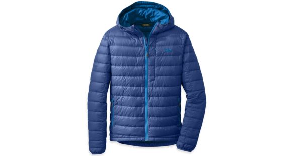 Outdoor Research Transcendent Hoody - Men's-Baltic/Glacier-Small