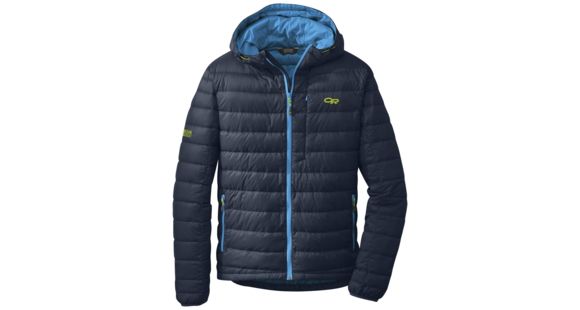 Outdoor Research Transcendent Hoody - Men's-Night/Tahoe-Medium, 411938