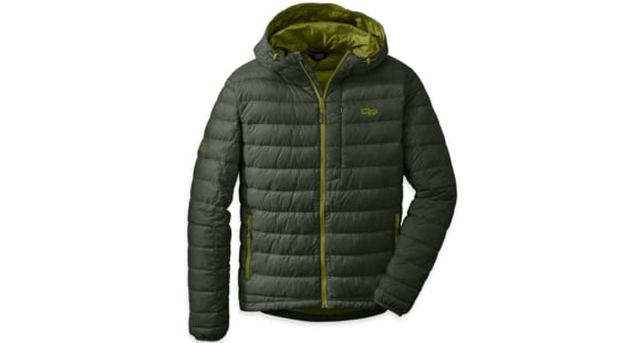 Outdoor Research Transcendent Hoody - Men's-Evergreen/Hops-Medium, 241515