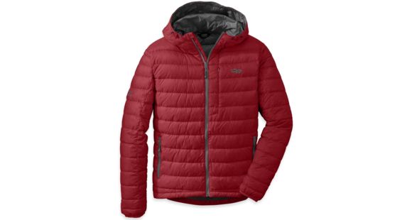 Outdoor Research Transcendent Hoody - Men's-Redwood/Charcoal-Small
