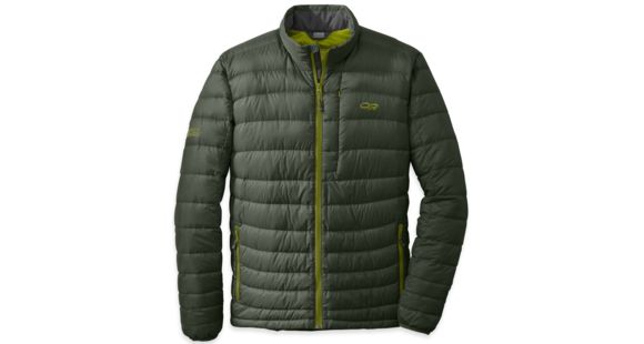 Outdoor Research Transcendent Sweater - Men's-Evergreen/Hops-Large, EVERGREEN-HOPS-LARGE