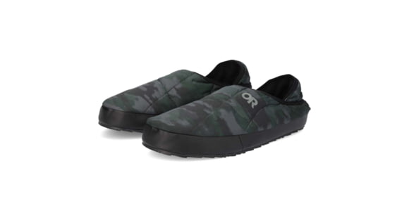 Outdoor Research Tundra Trax Slip-On Booties - Men's, Grove Camo, Extra Small, 3005642532005