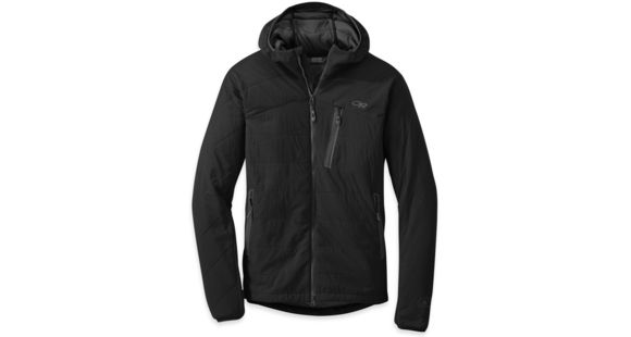 Outdoor Research Uberlayer Hooded Jacket - Men's-Black-Medium, 241530