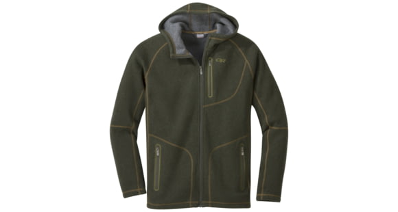 Outdoor Research Vashon Fleece Full-Zip - Men's, Juniper, Small, 2681140615006