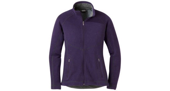 Outdoor Research Vashon Fleece Full-Zip - Women's, Pacific Plum, S, 2681351287006
