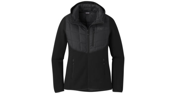 Outdoor Research Vashon Hybrid Full-Zip - Women's, Black Heather, XS, 2681330012005